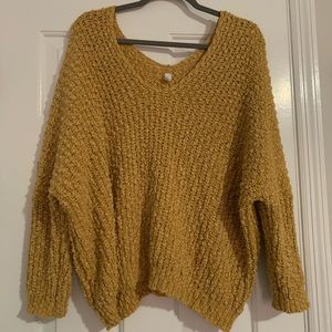 Mustard sweater